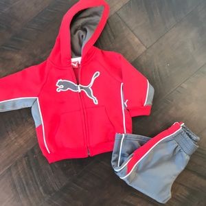 puma tracksuit baby boy